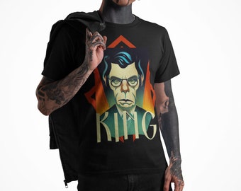 Stephen King Art Deco Shirt gift poet shirt author writer gift for author gift for writer gift for reader