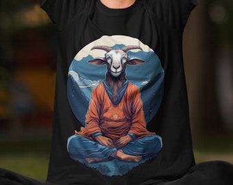 Get Yoga T-shirt, mediterande Zen Get T-shirt, rolig meditationströja, yogaälskare gåva