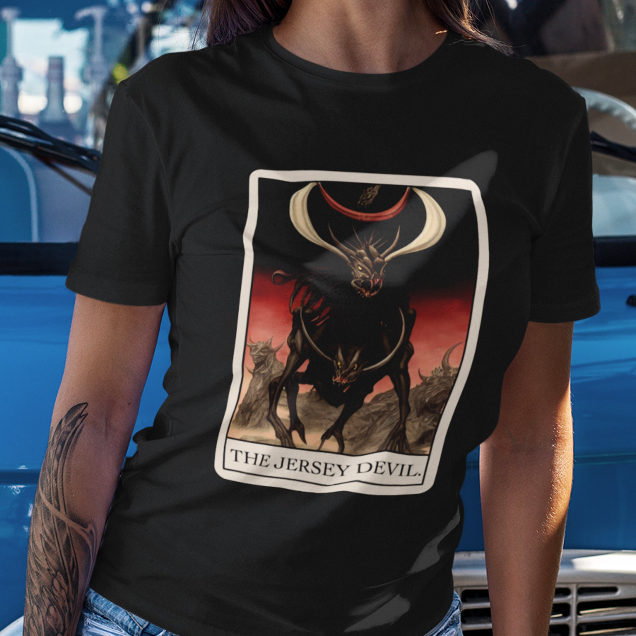 There's A Little (New) Jersey Devil In All Of Us Youth T Shirt – LindasGifts