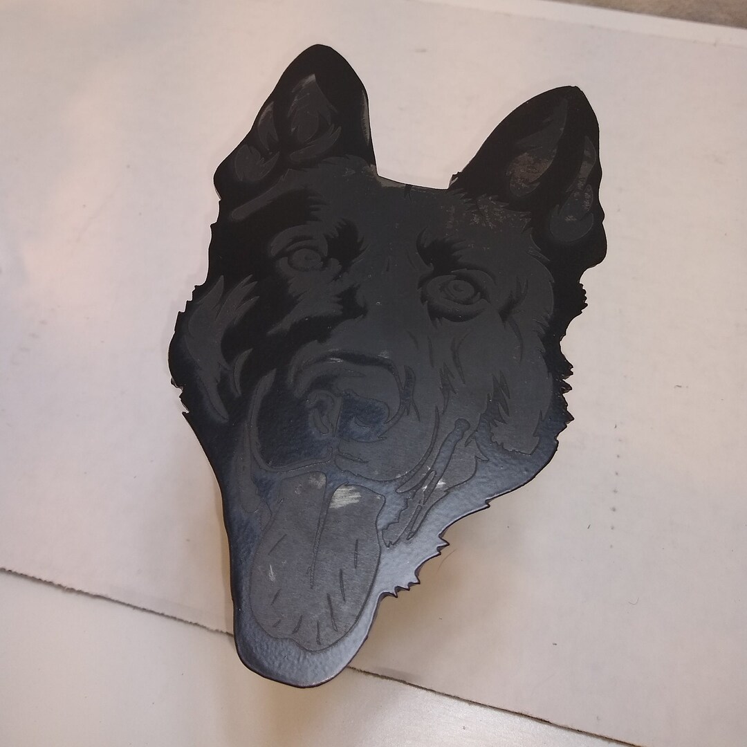 German Shepherd Trailer Hitch Receiver Cover German Shepherd Etsy