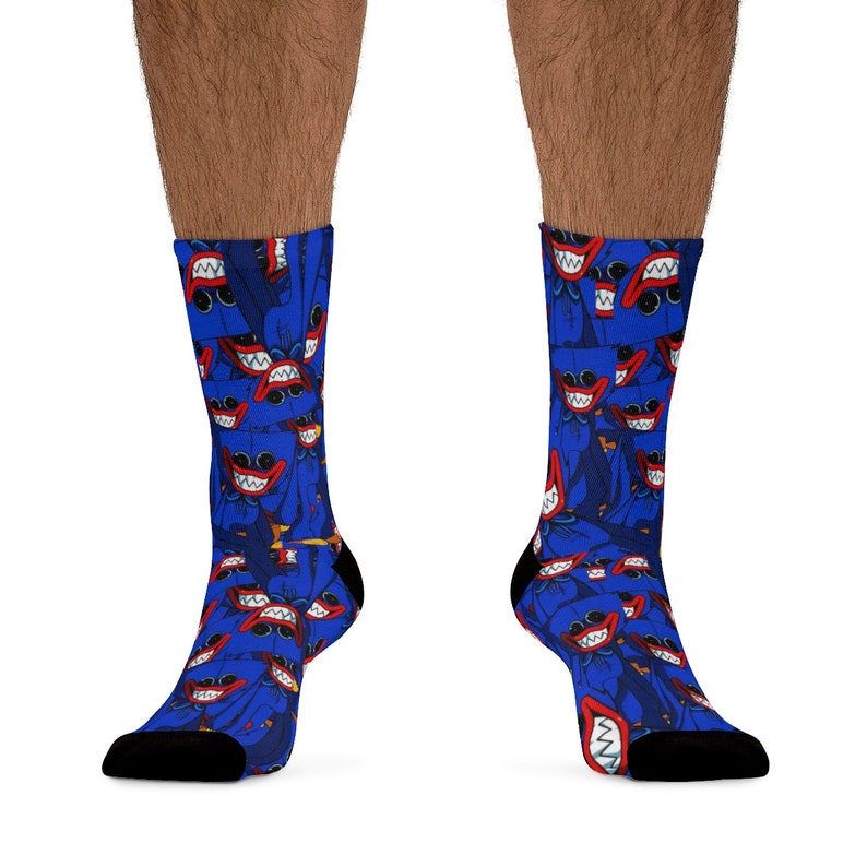 Huggy Wuggy Fnf Socks Etsy