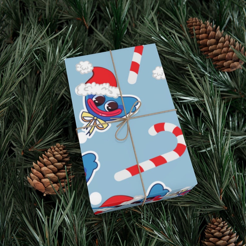 Huggy Wuggy Christmas Gift Wrap Paper - Etsy UK