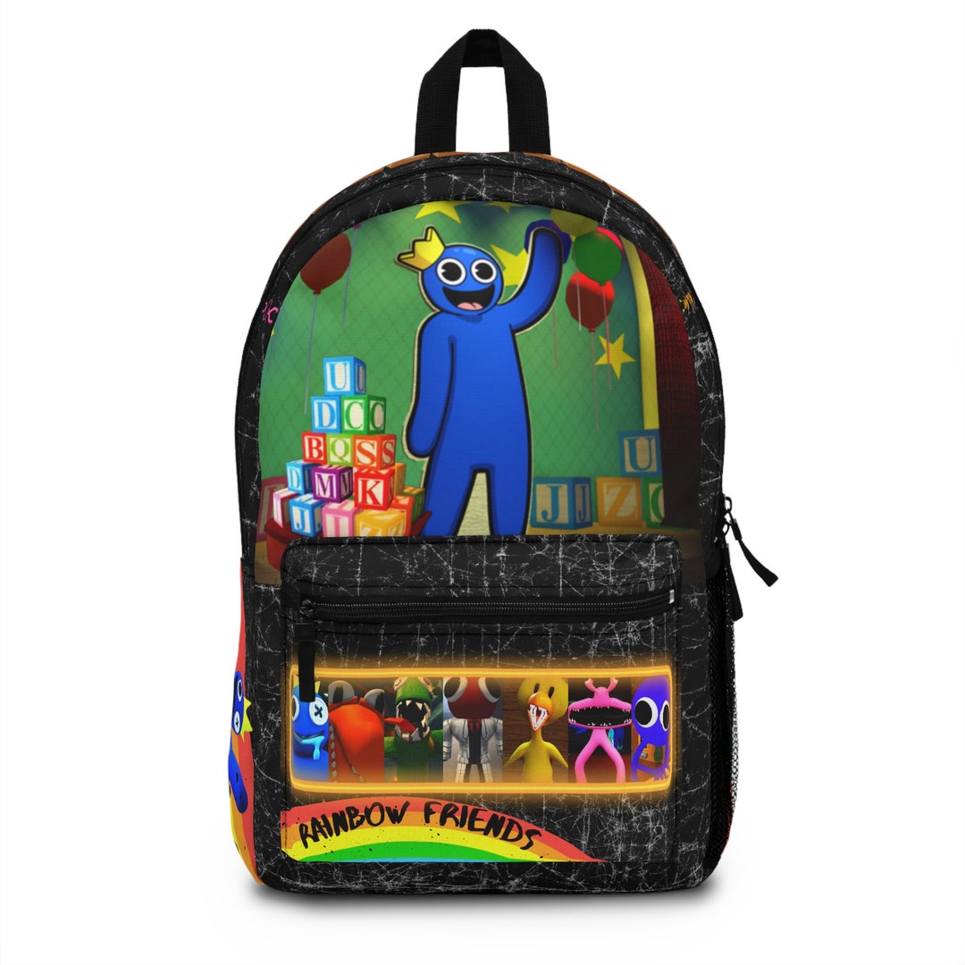 Rainbow Friends Backpack Etsy