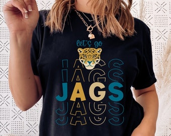 Lets go jags shirt, Jags for life shirt, jaguars shirt, jags football shirt, Jacksonville