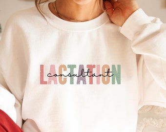 Camisa de consultora de lactancia, regalo de enfermera de lactancia, capacitación de IBCLCora de lactancia