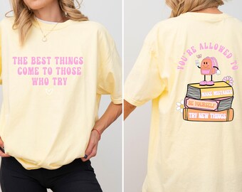 Its okay to shirt, first day of school shirt, Mental Health Shirt, School Counselor Shirt, Counselor Gift, Motivational teacher shirt, grade
