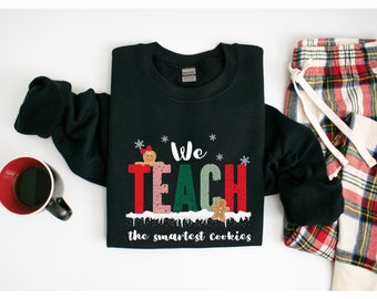 Christmas teacher shirt, Christmas sweatshirt for teachers, Group Christmas shirts for teachers,  gingerbread teacher shirts