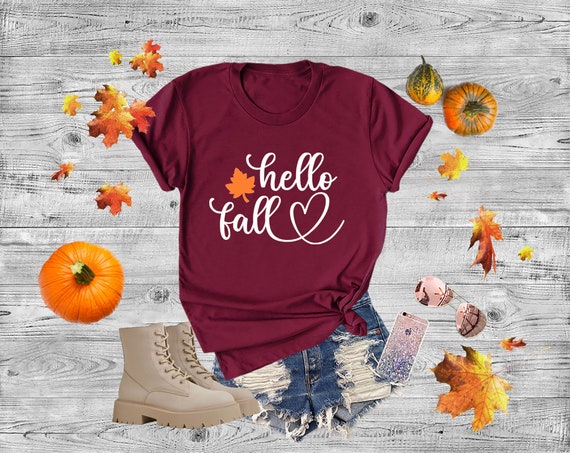 Hello Fall Tee Hello Fall Tee