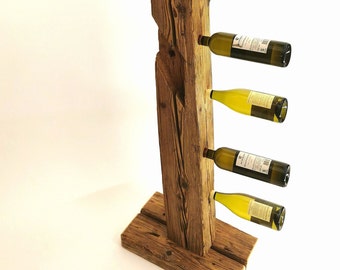 Weinständer aus Altholz Balken in verschiedenen Größen, handgemacht in Österreich!