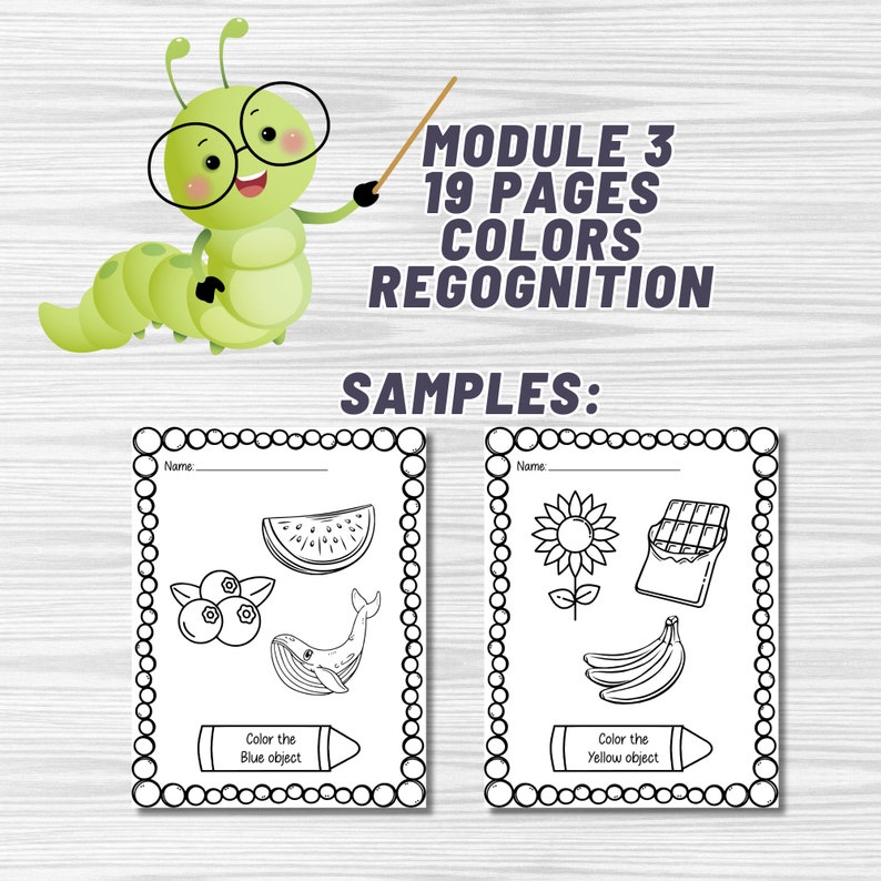 Pre K Worksheets for Pre Kindergarten Homeschool Etsy