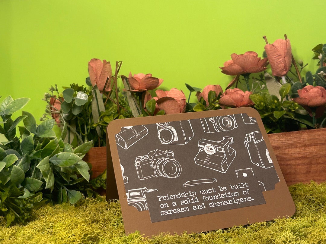 Sarcasting Funny Sarcasting Greeting Card Silly Photography Card - Etsy