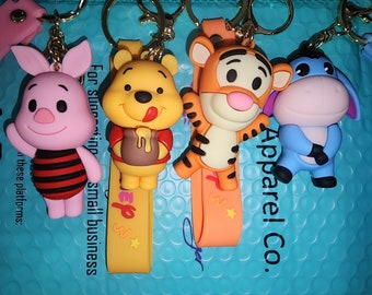 Disney Winnie Pooh Keychains