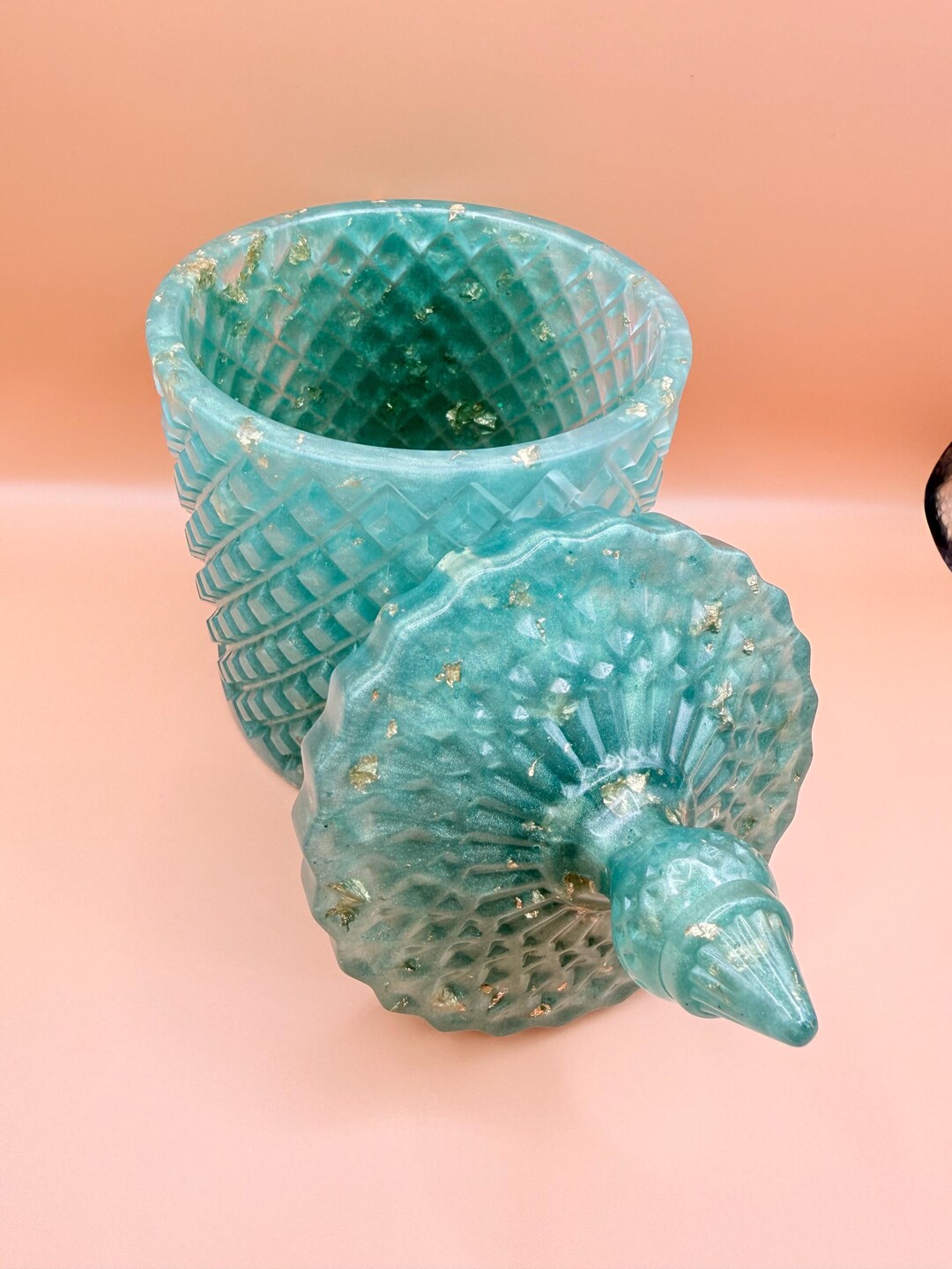 Resine Icontainers Storage Container (made From Epoxy Resin) - Etsy