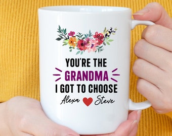 Personalized Grandma Mug, Grandma Gift, Grandma Coffee Mug, Gift for Grandma, Grandma Christmas Gift, Best Grandma Ever, Grandma Coffee Cup