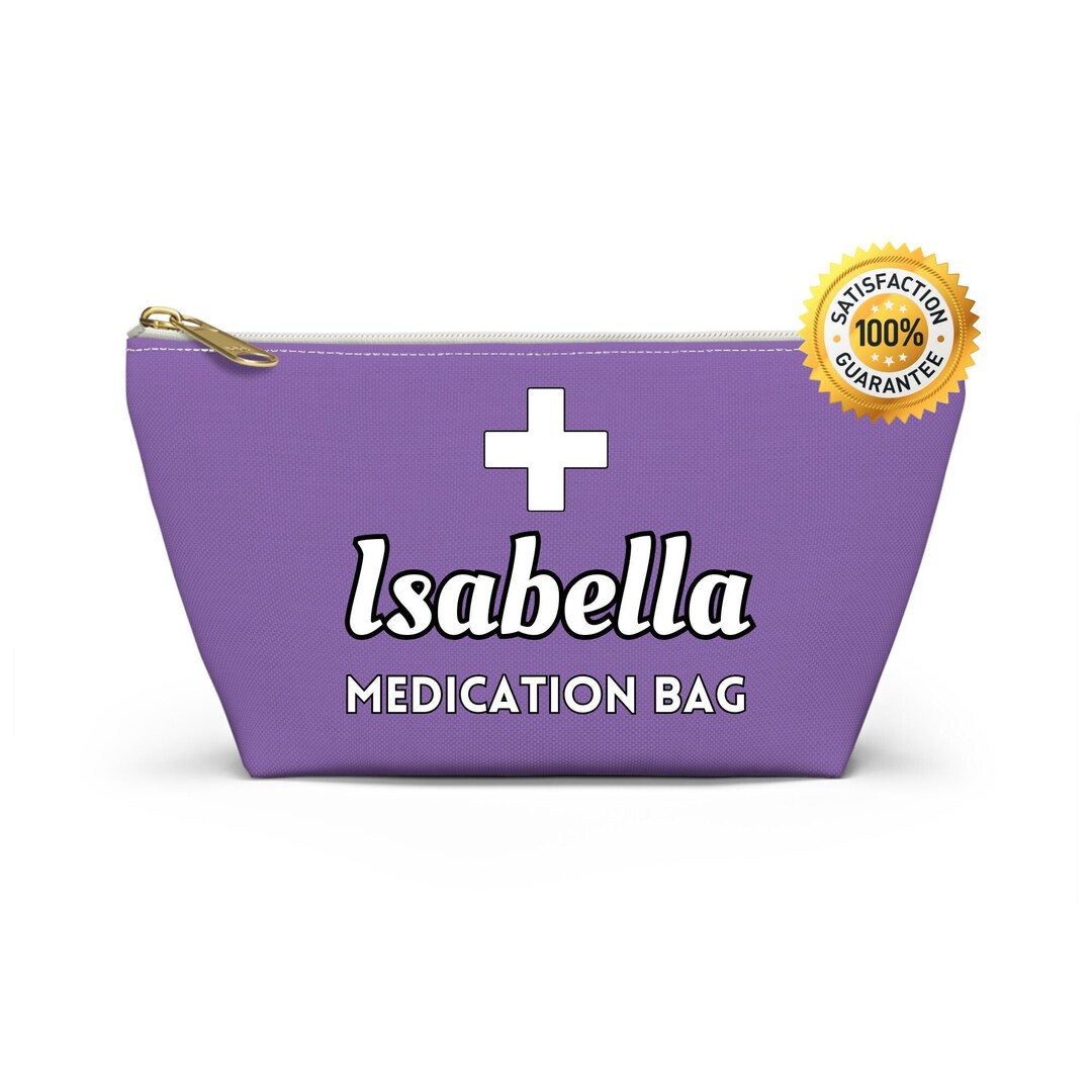 Personalized Medication Pouch, Medicine Bag, Epipen Case, Medical Bag ...