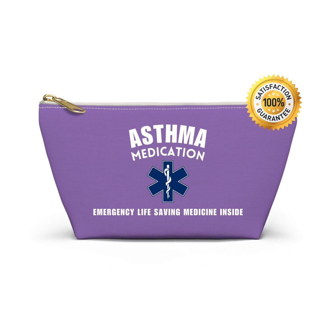 Asthma Medication Bag Medication Gift Medical Alert Bag Etsy