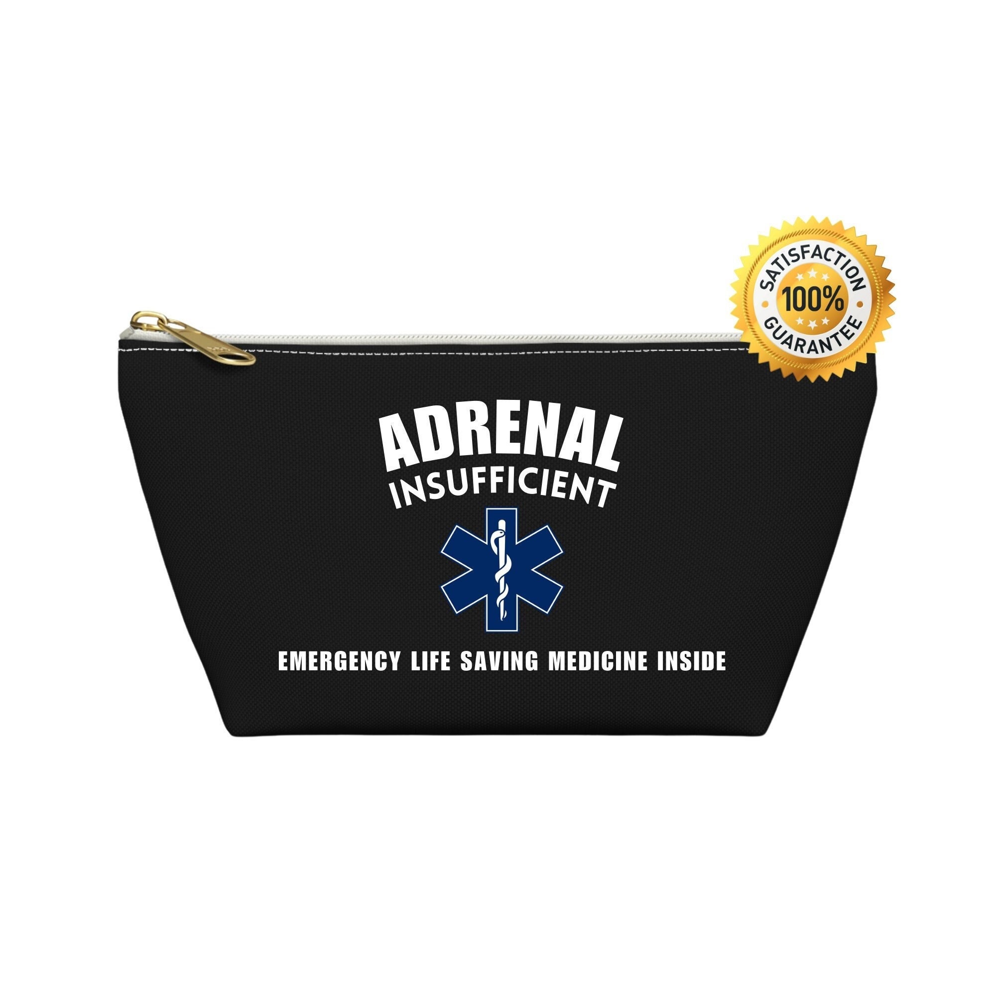 Adrenal Insufficiency Pouch, Medicine Zipper Pouch, Addisons Disease ...