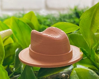 Stackable Flat Brim Hat