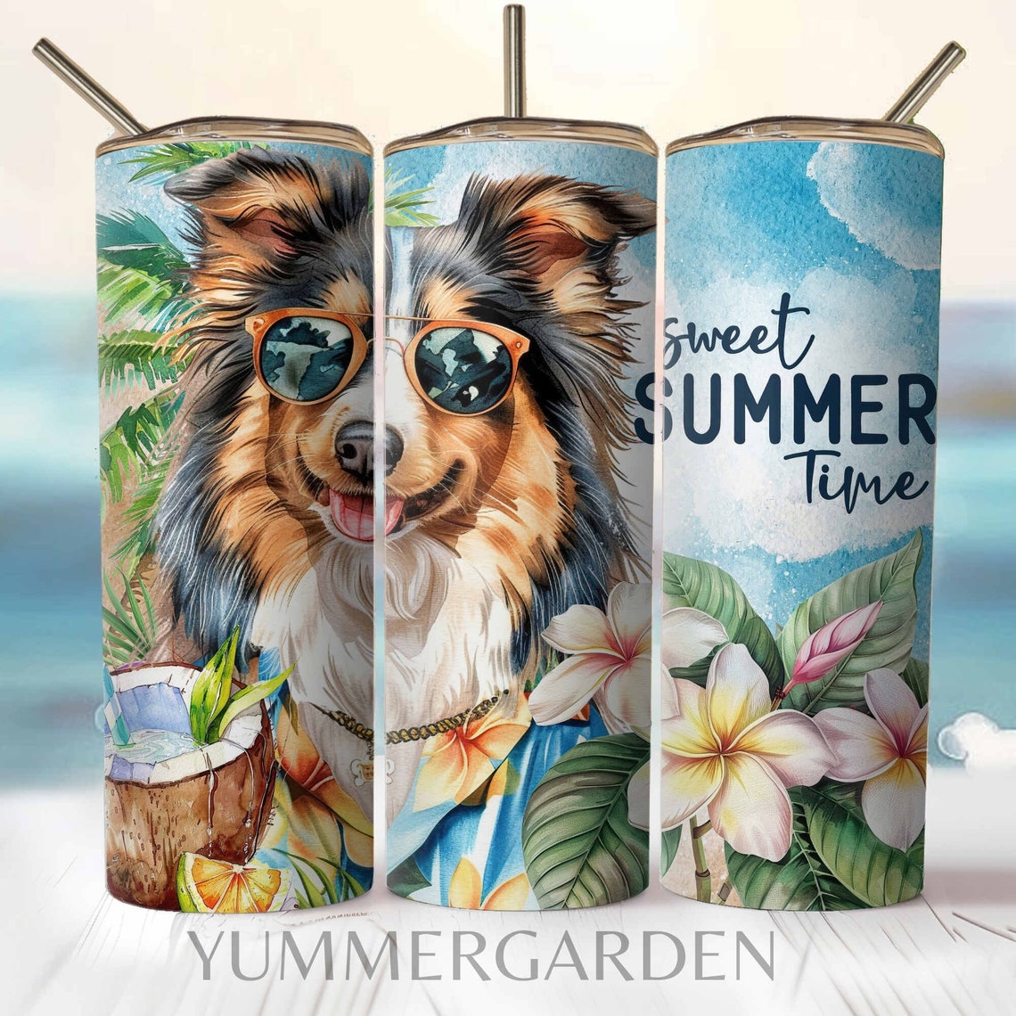 Sheltie Hund Make-up Tasche - Süßes Geschenk Für Sheltie Liebhaber & Sheltie Mütter