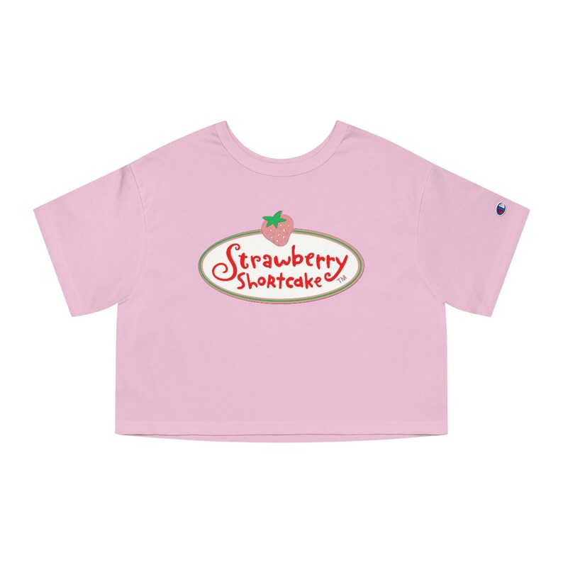 Strawberry Shortcake Champion Women's Heritage Cropped - Etsy