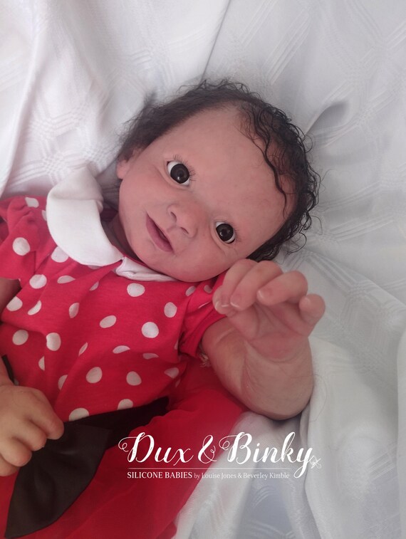 Handmade Partial Silicone Baby – 3/4 Limbs Head, Cloth Body