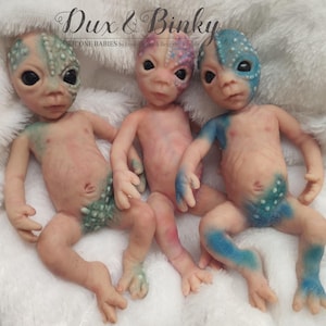 Alien baby hand size, full silicone 14cm (5.5&quot;)