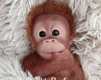 Vintage 1994 Hosung Monkey Plush Puppet - Etsy UK