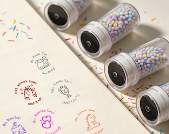 Personalized Teacher Stamp, Checked by Teacher Stamps, Cute Grading Stamp for Teachers, Good Job Teacher Stamps, Back to school gifts
