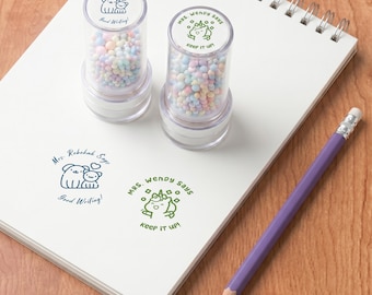 Custom Teacher Round Stamp, School Praise Stamp, Teacher Name Stamp, Library Stamp, Teacher Comment, Classroom Stamp, Gift for Teacher