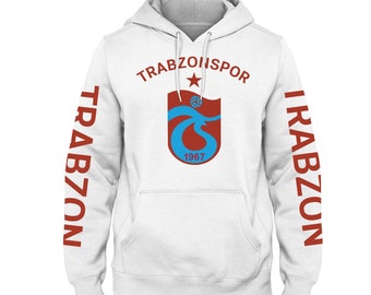 Trabzonspor Hoodie - Trabzon Fahne Flagge Wappen Pulli TS Pullover Geschenk für Herren Damen und Kinder Bize her yer Trabzon Taraftar Trikot