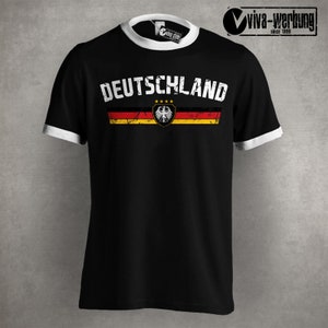 Germany T-shirt with flag for men women with eagle and desired name & number jersey gift birthday Christmas fan T-shirt football image 10