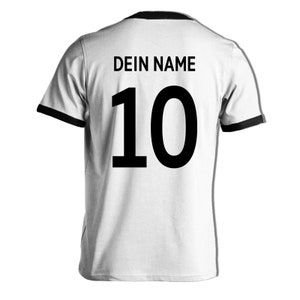 Germany T-shirt with flag for men women with eagle and desired name & number jersey gift birthday Christmas fan T-shirt football image 7