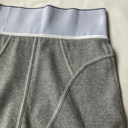 Alexander Wang cotton shops logo stretch bike shorts