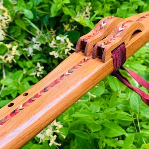 Native Americans Double flute Jatoba F# 440Hz