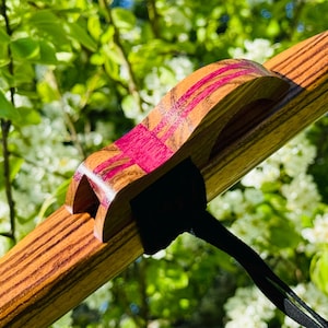 Native Americans flute Zebra wood G 440Hz