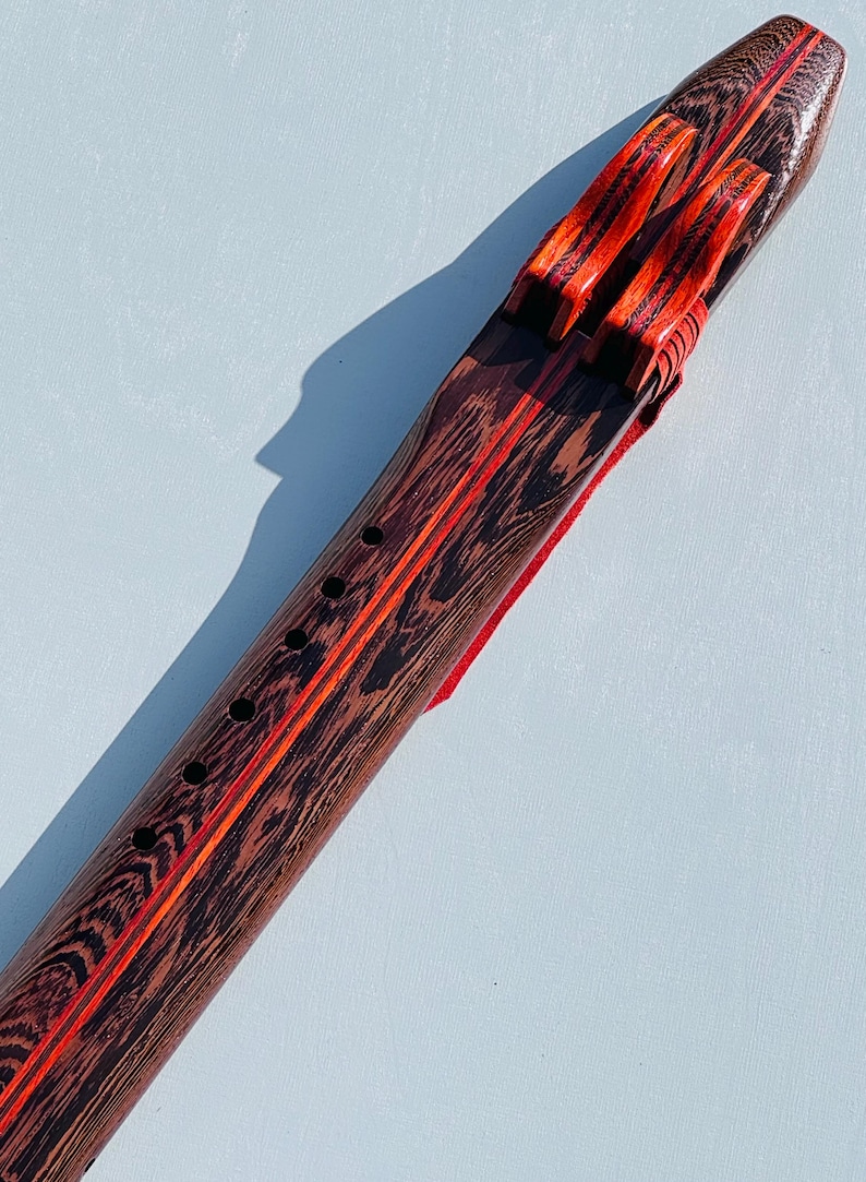 Native American Style Double Flute Wenge G 440hz - Etsy