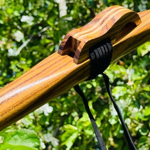 Native Americans flute Zebra wood G 432Hz