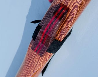 Native American style bass flute Wenge Low G 440Hz