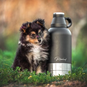 Hund isolierte flasche - Etsy.de