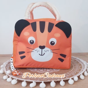 Sac à Goûter Isotherme Personnalisé Tigre