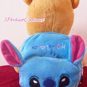 Personalized Plush Backpack Nursery Back to School. School. Schoolbag