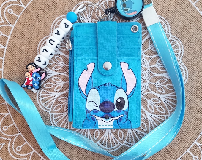 Featured listing image: Personalized Wallet with Name, Bus Card, Canteen Card, Blue Card...