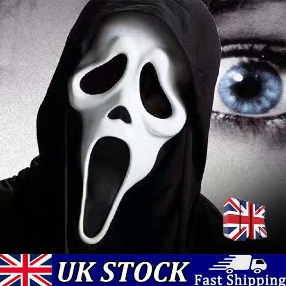 Scream Ghostface Scary Movie Whassup! Tongue Stoned Mask Wassup! Ghost Face  2022