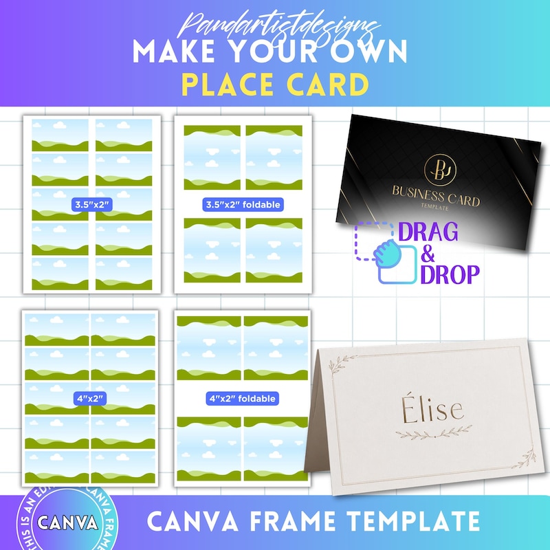 Table Name Tags - Etsy