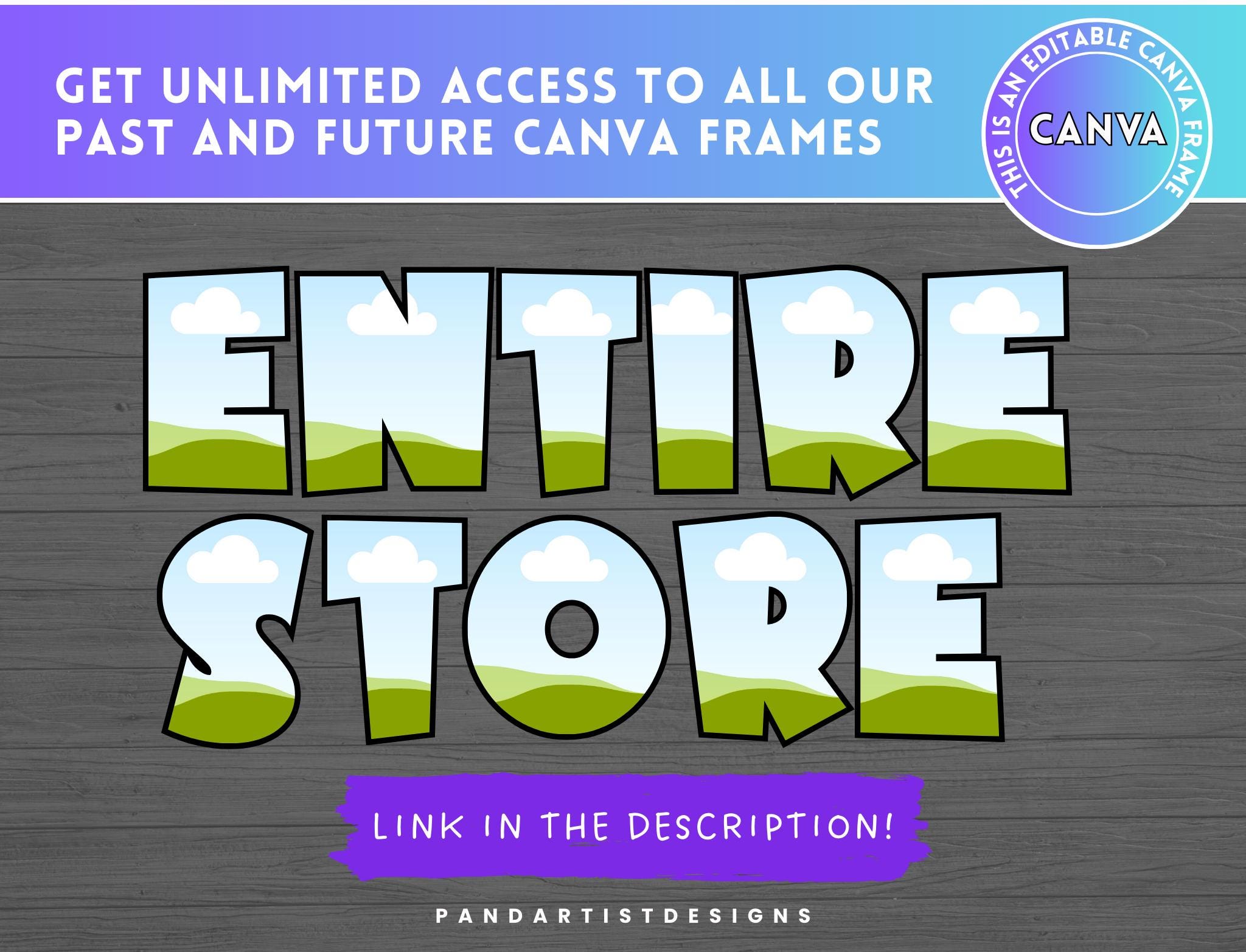 Custom Bootleg Editable Canva Frame Template, Drag and Drop, Photo ...