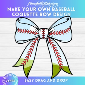 Retro Baseball Coquette Bow Canva Frame Template, Game Day Shirt Ideas, Mama Sport Sublimation designs, Easy Drag and Drop, Print on Demand