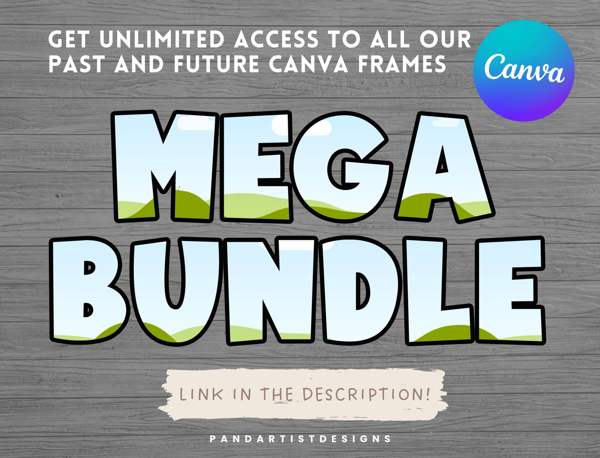 Fill Your Own Sun Design on CANVA Canva Frame Bundle Easy - Etsy