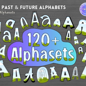 ENTIRE STORE - Canva Frames Mega Bundle - Editable Template - Easy Drag and Drop - Design Digital Element - Add Your Own Pattern - Alphabet image 5