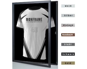 Bastidor para camisetas con puerta giratoria en 14 versiones diferentes - Bastidor para camisetas - Fútbol, baloncesto, balonmano, hockey sobre hielo - Con protección UV