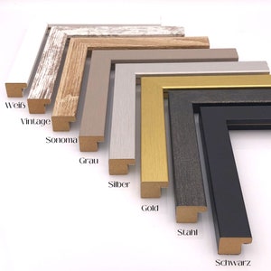 Picture frame black CHLOE, poster frame in different colors and sizes as desired Bild 2